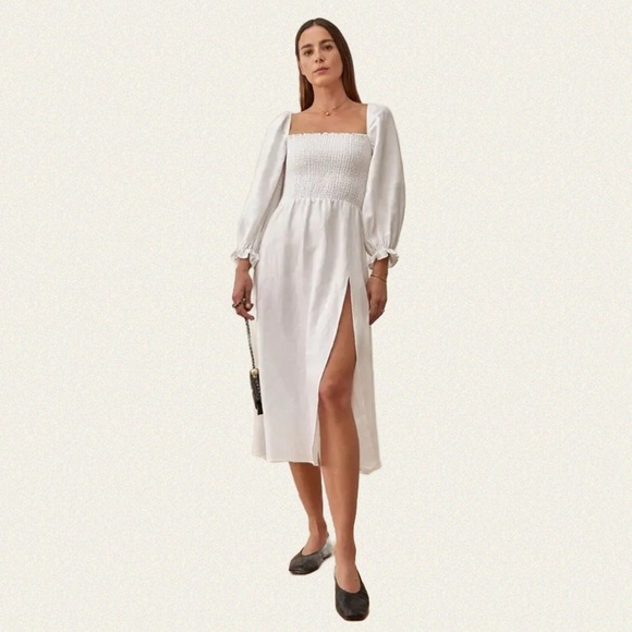|NWOT| Reformation Gitane Linen Dress - Picture 1 of 12